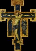 unknow artist Crucifix around 1250 oil on canvas